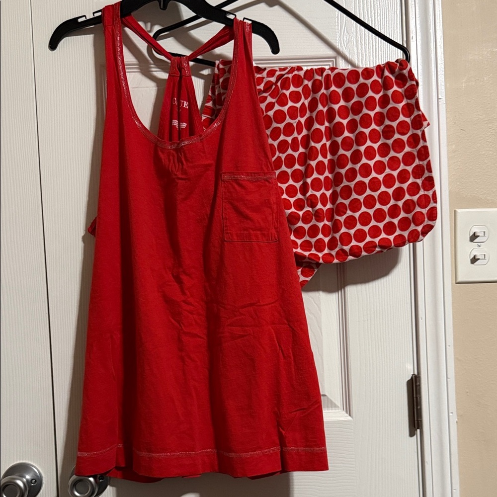 Red Women's Sleepwear Set
